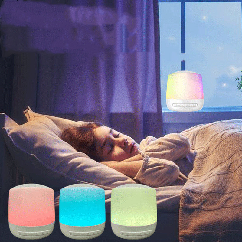 JMT-555018 White Noise Machine with Colorful Touch Lights for Relaxation and Sleep