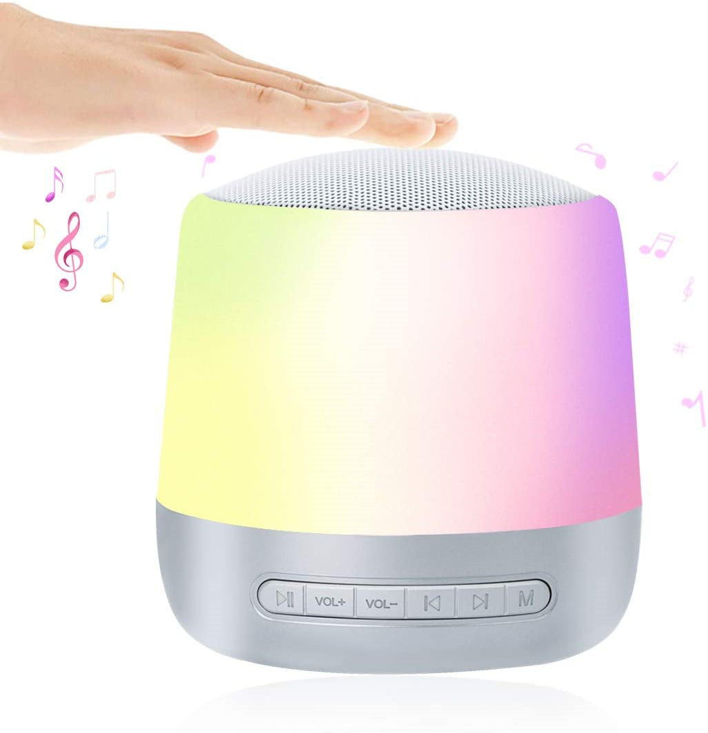 JMT-555018 White Noise Machine with Colorful Touch Lights for Relaxation and Sleep
