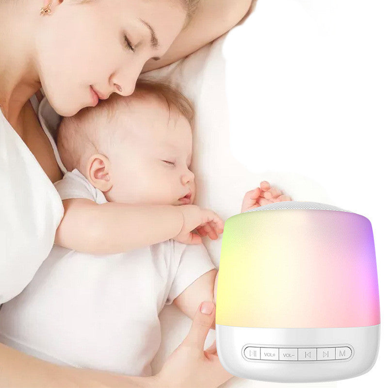 JMT-555018 White Noise Machine with Colorful Touch Lights for Relaxation and Sleep
