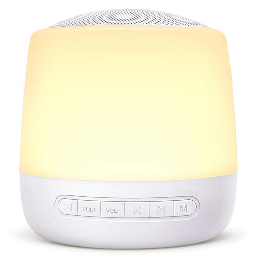 JMT-555018 White Noise Machine with Colorful Touch Lights for Relaxation and Sleep