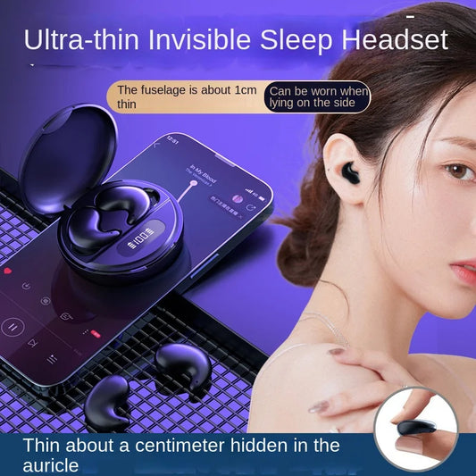 JMT-555018 YYK-790 Wireless Bluetooth In-Ear Headset with Comfortable Side Sleep Design and Dual Noise Cancelling Technology
