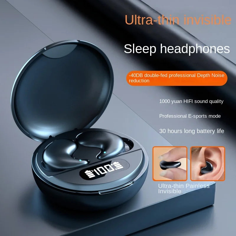 JMT-555018 YYK-790 Wireless Bluetooth In-Ear Headset with Comfortable Side Sleep Design and Dual Noise Cancelling Technology
