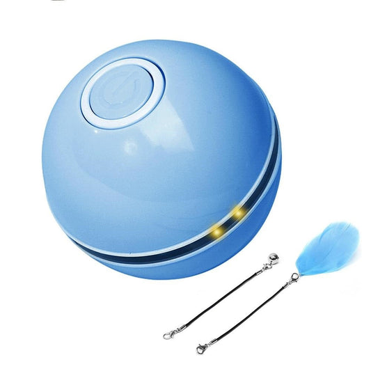 JMT-555146 Rechargeable USB Laser Cat Toy Ball - Interactive Self-Play for Fun and Exercise
