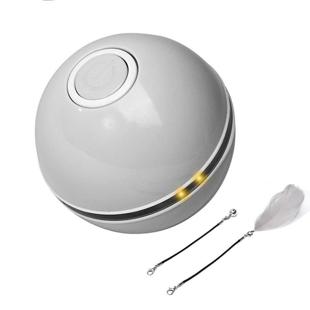 JMT-555146 Rechargeable USB Laser Cat Toy Ball - Interactive Self-Play for Fun and Exercise