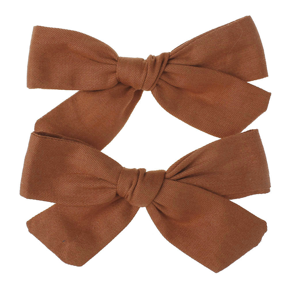 JMT-555530 Cloth Flower Hairpins for Children - Cute Bow Hair Accessories