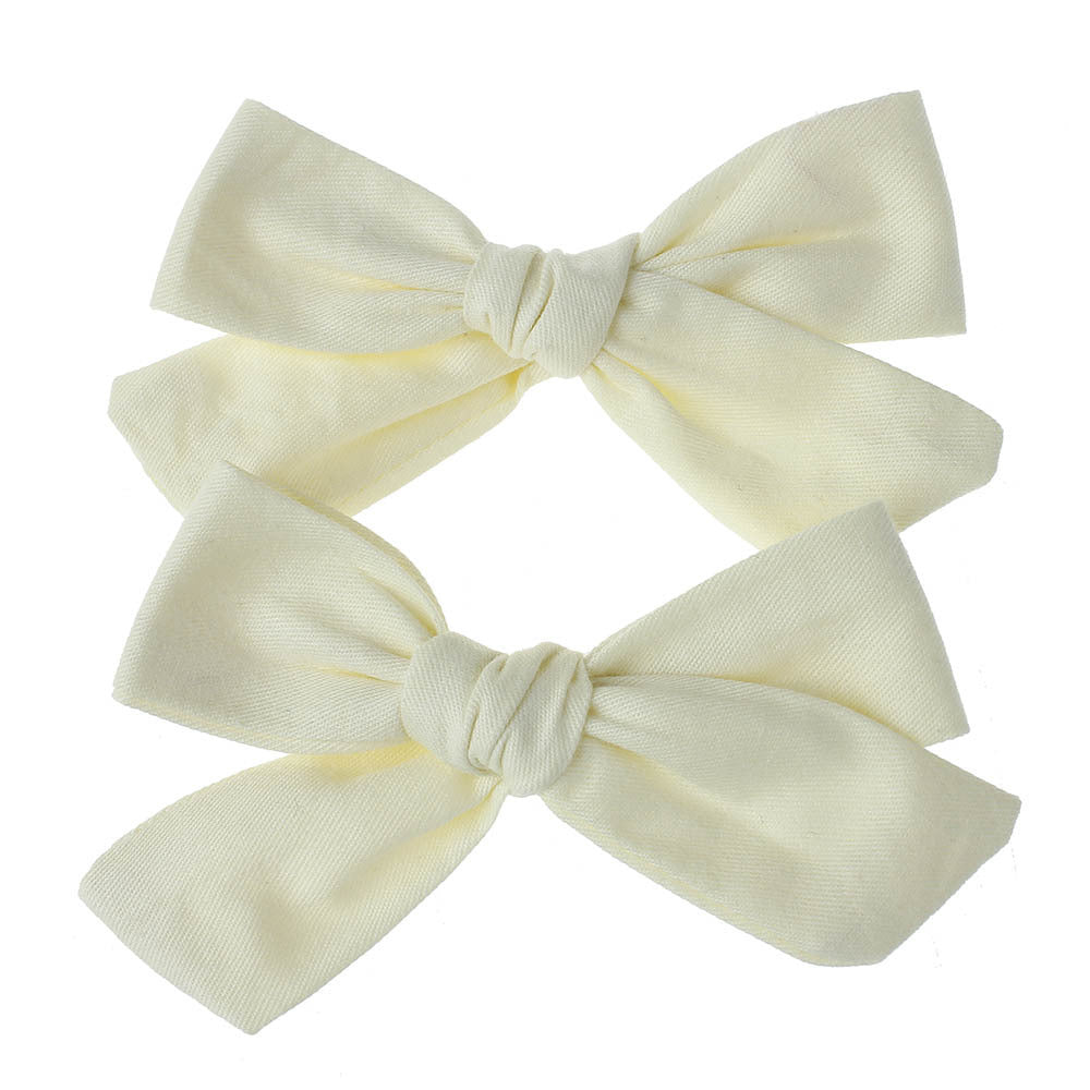 JMT-555530 Cloth Flower Hairpins for Children - Cute Bow Hair Accessories