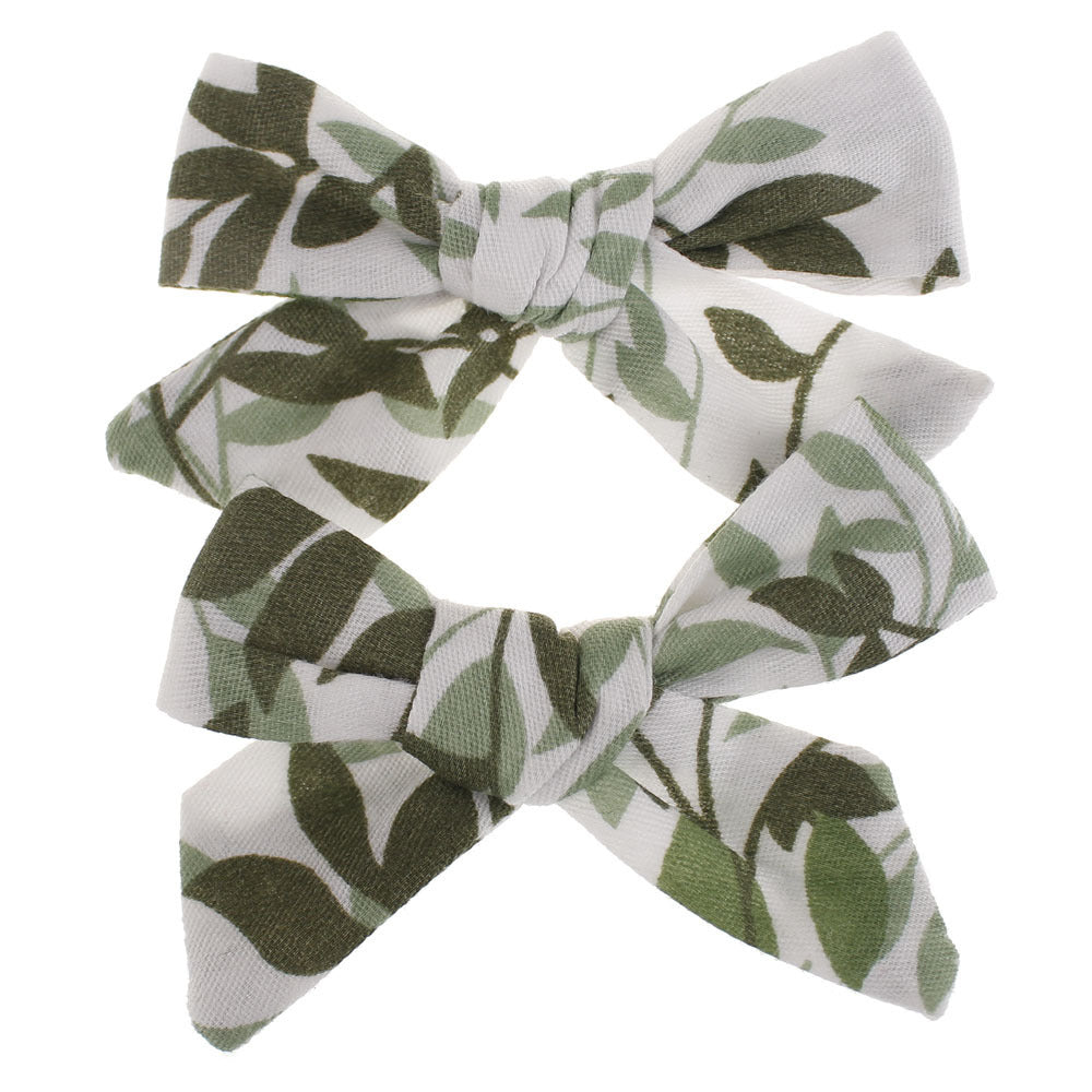 JMT-555530 Cloth Flower Hairpins for Children - Cute Bow Hair Accessories