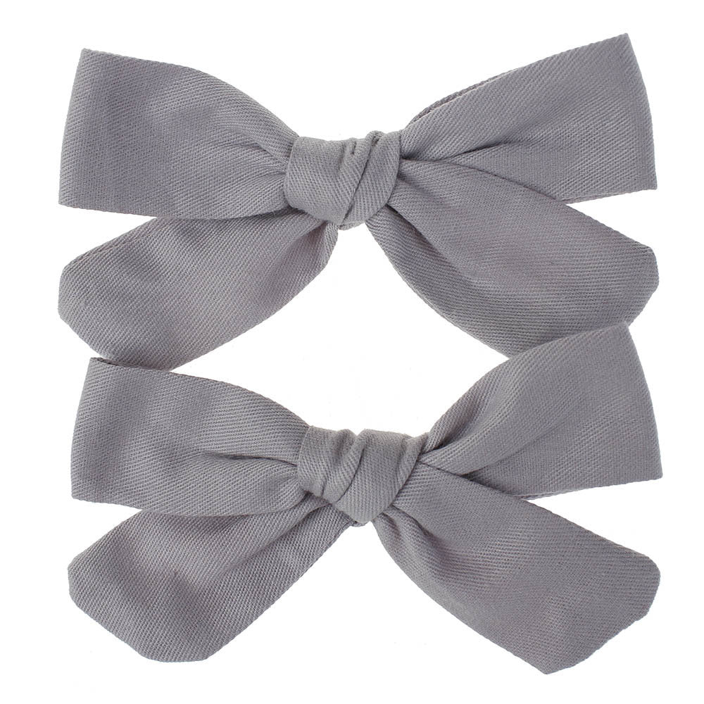 JMT-555530 Cloth Flower Hairpins for Children - Cute Bow Hair Accessories
