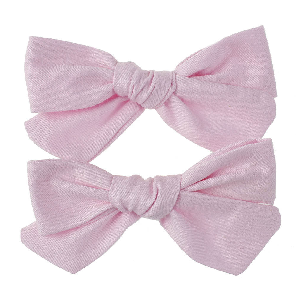 JMT-555530 Cloth Flower Hairpins for Children - Cute Bow Hair Accessories