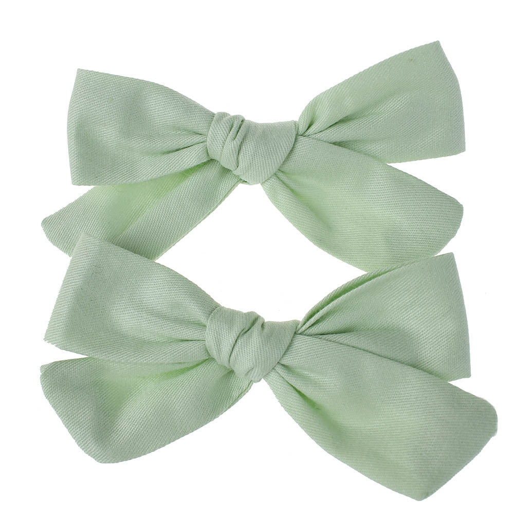 JMT-555530 Cloth Flower Hairpins for Children - Cute Bow Hair Accessories