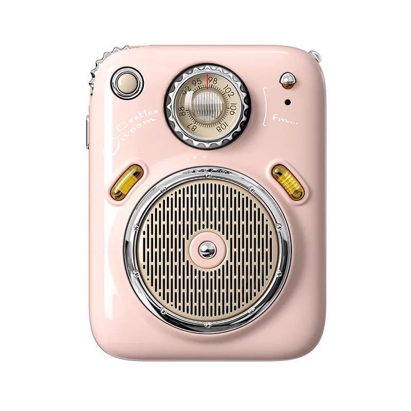 JMT-557322 Compact Bluetooth Speaker with FM Radio, 10+ Hours Playtime, Portable Design