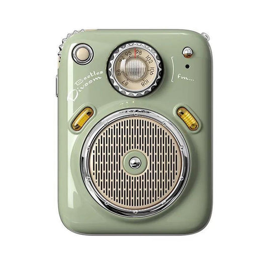 JMT-557322 Compact Bluetooth Speaker with FM Radio, 10+ Hours Playtime, Portable Design