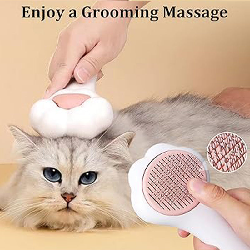 JMT-557386 Pet Hair Remover Comb for Dogs and Cats - Effective Loose Hair and Tangle Removal