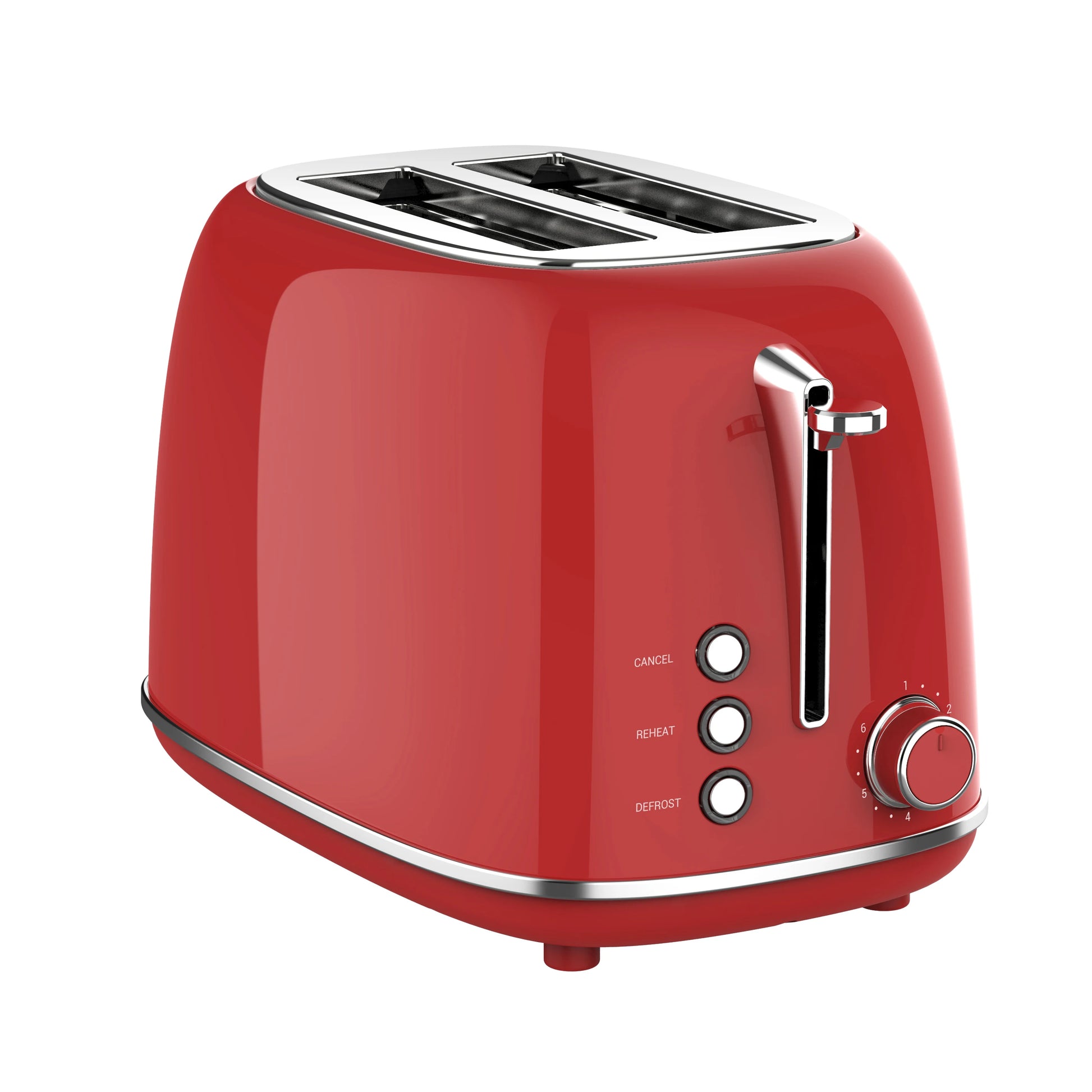JMT-557962 2-Slice Retro Electric Toaster with Wide Slots – Available in Multiple Colours
