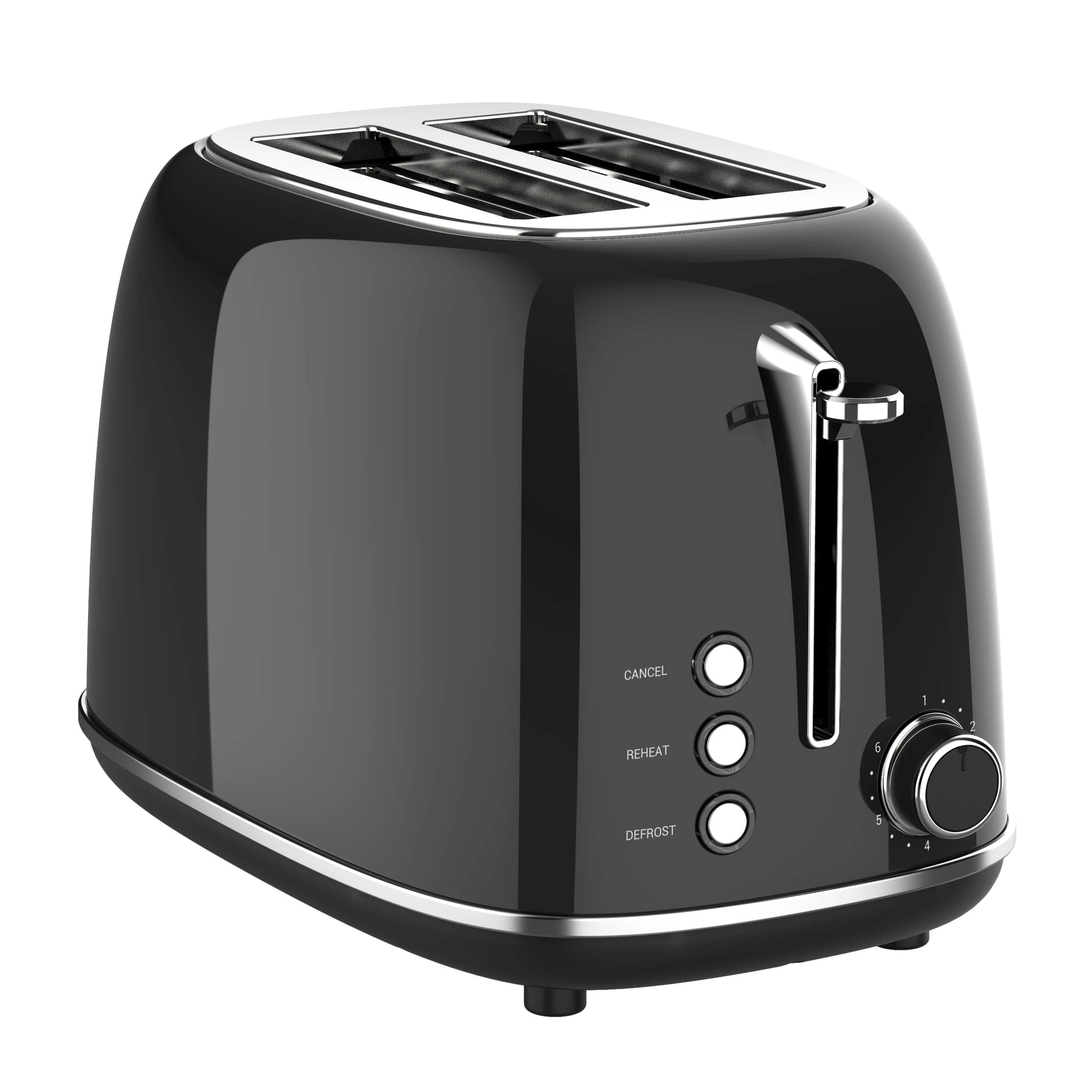 JMT-557962 2-Slice Retro Electric Toaster with Wide Slots – Available in Multiple Colours