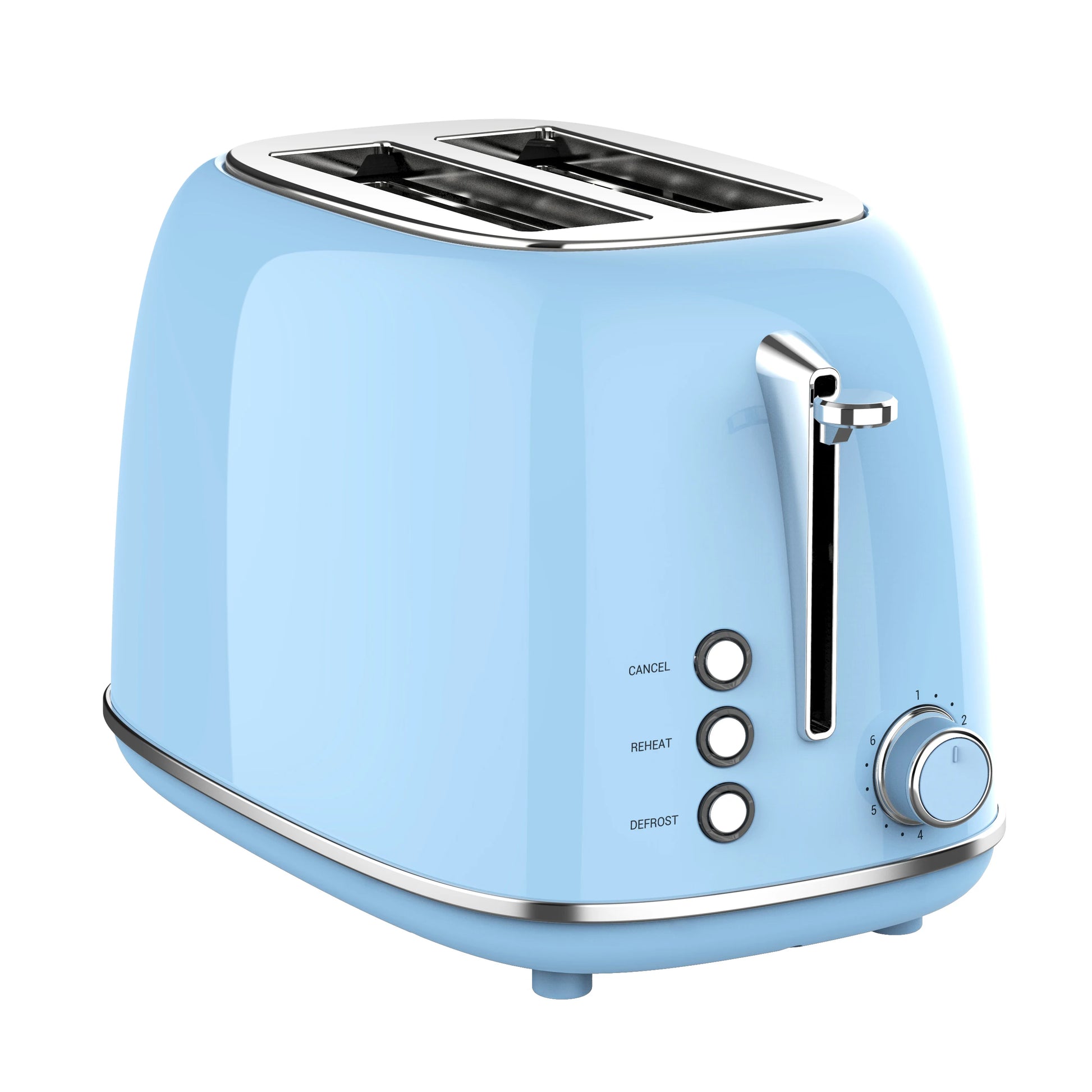 JMT-557962 2-Slice Retro Electric Toaster with Wide Slots – Available in Multiple Colours