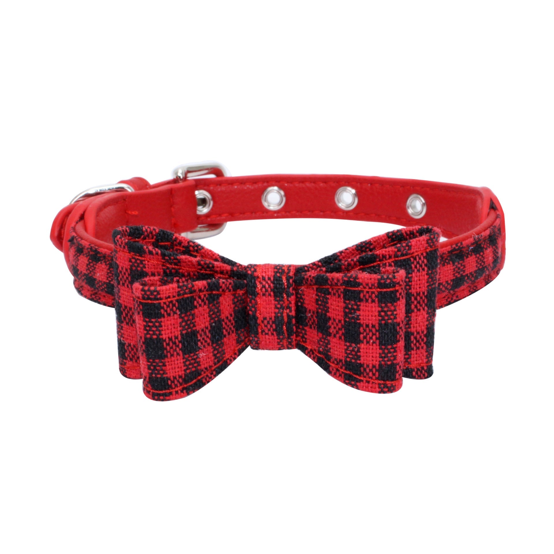JMT-557962 Leather Pet Collar with Scalable Design, Available in Multiple Sizes (XS, S, M)