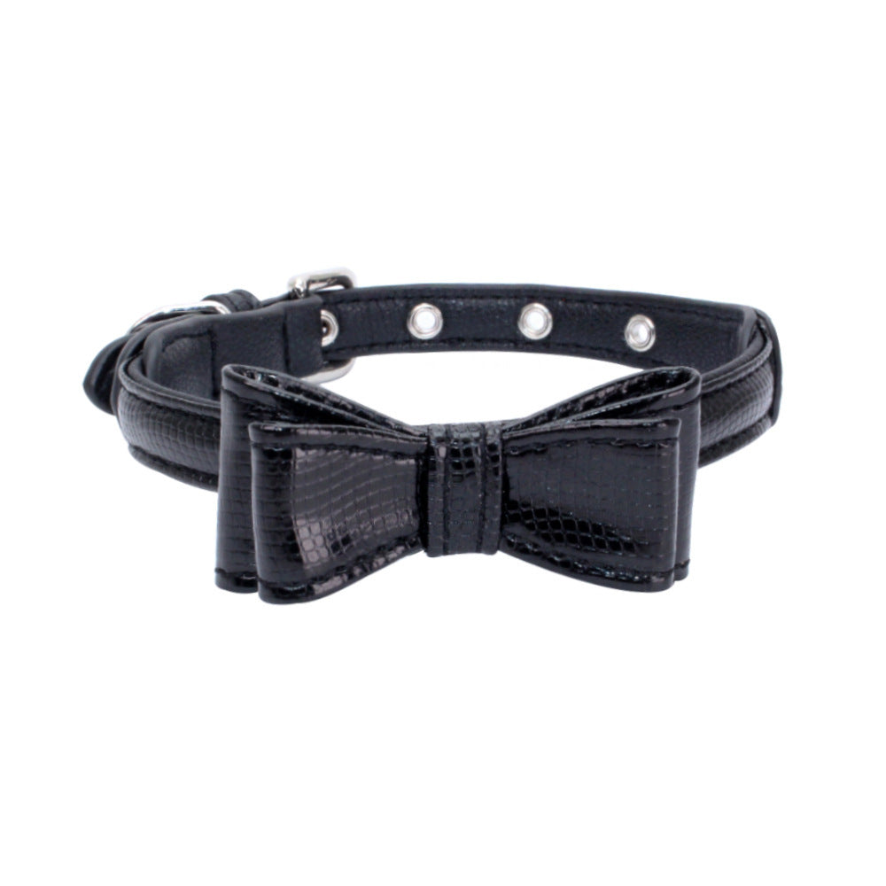 JMT-557962 Leather Pet Collar with Scalable Design, Available in Multiple Sizes (XS, S, M)