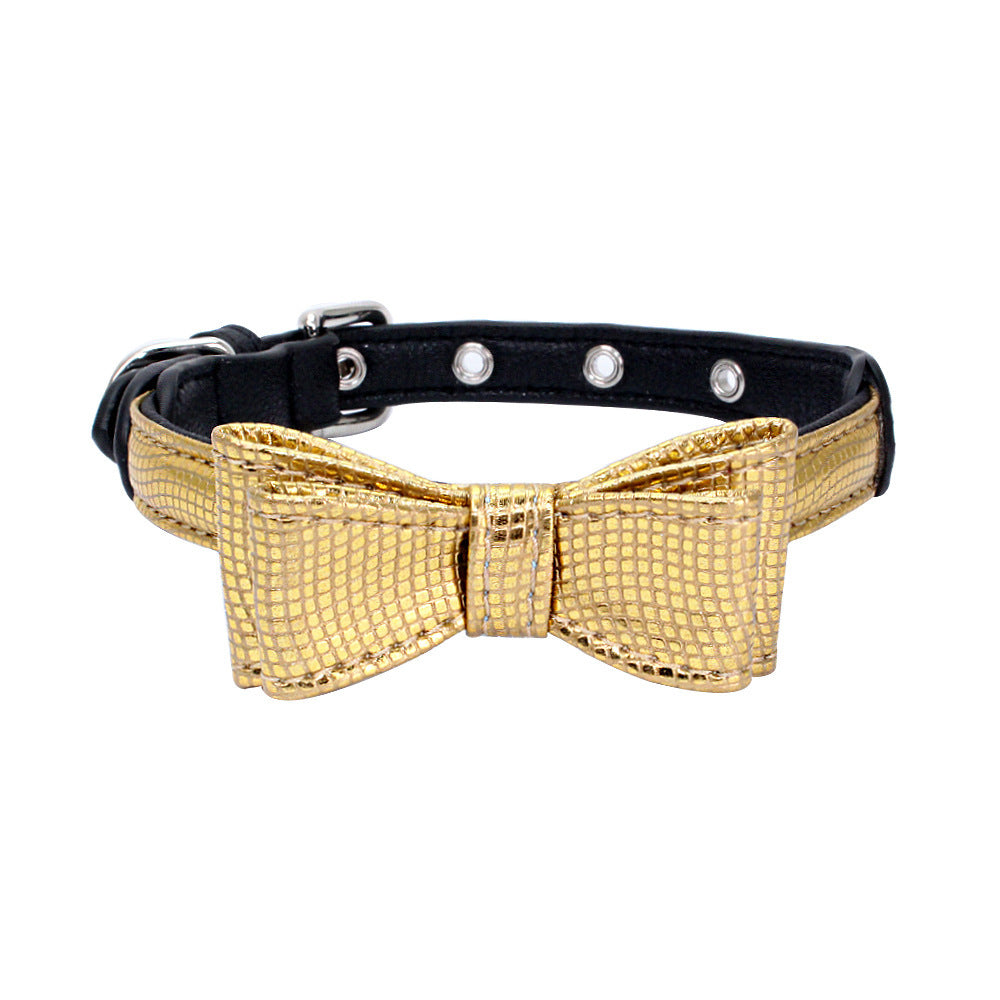 JMT-557962 Leather Pet Collar with Scalable Design, Available in Multiple Sizes (XS, S, M)