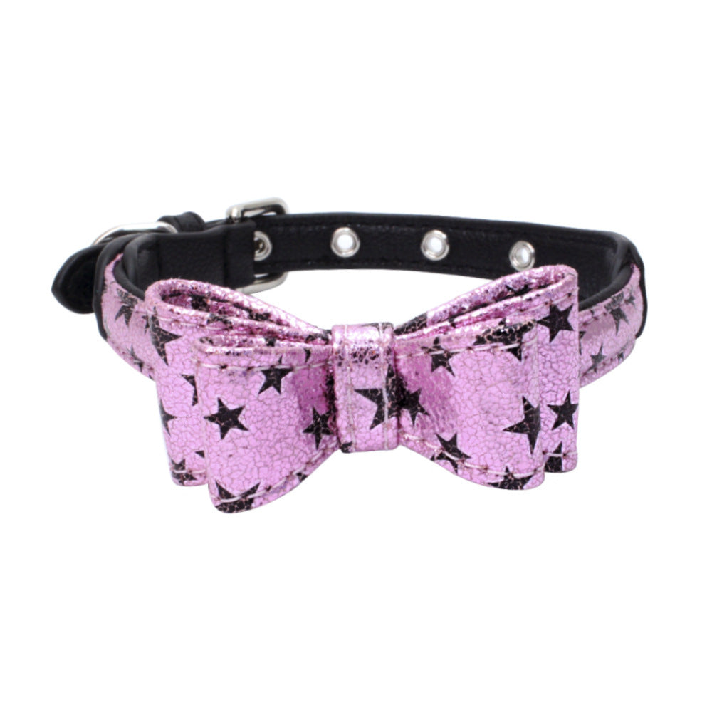 JMT-557962 Leather Pet Collar with Scalable Design, Available in Multiple Sizes (XS, S, M)