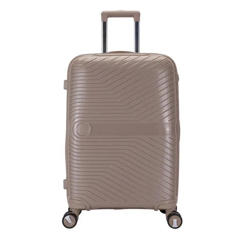 JMT-558026 PP Luggage Set - 3 Waterproof Hard Shell Travel Suitcases in 20'', 24'', and 28'' Sizes