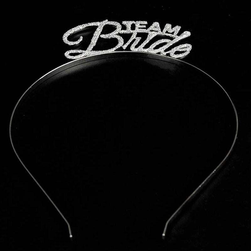 JMT-558986 Elegant Alloy Headband for Brides and Bridesmaids - European & American Style Hair Crown