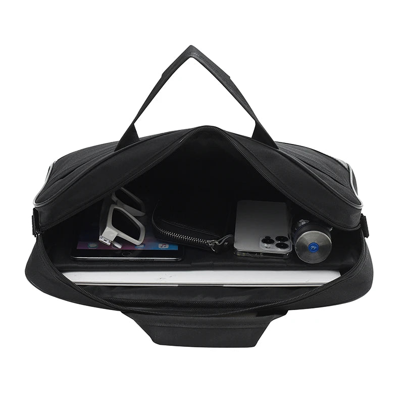 JMT-559114 15.6 Inch Laptop Shoulder Bag - Business Briefcase Handbag for Professional Use