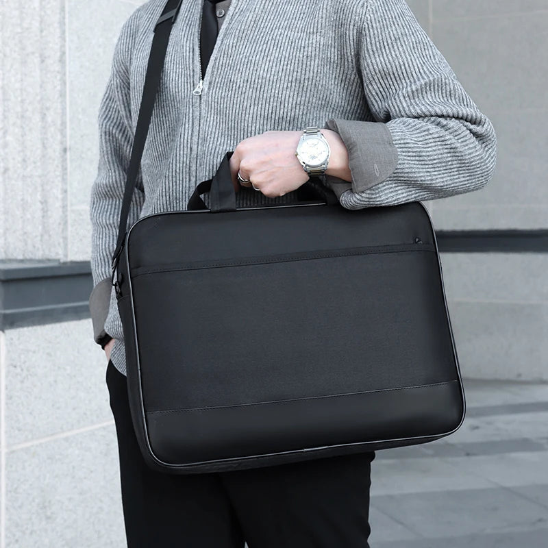 JMT-559114 15.6 Inch Laptop Shoulder Bag - Business Briefcase Handbag for Professional Use