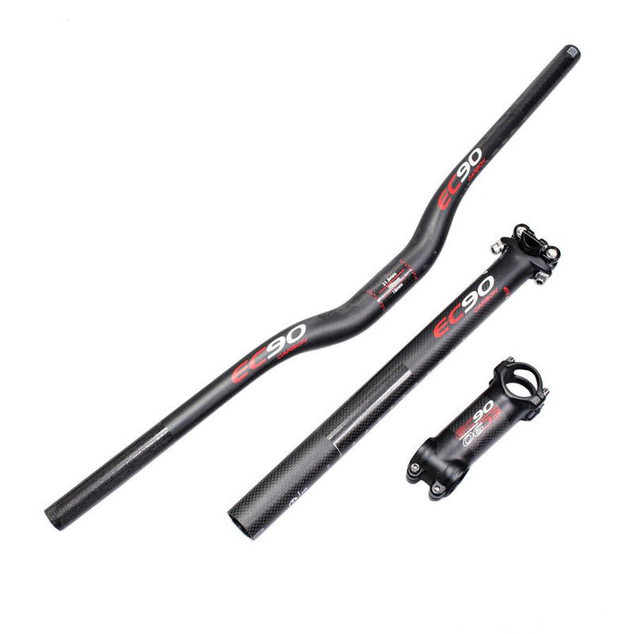JMT-559370 Lightweight Carbon Fiber Straight Handle for Mountain Bikes