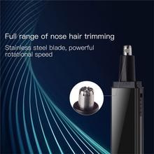 JMT-559434 Rechargeable Black Multifunctional Razor with Alternative Head and Waterproof Design