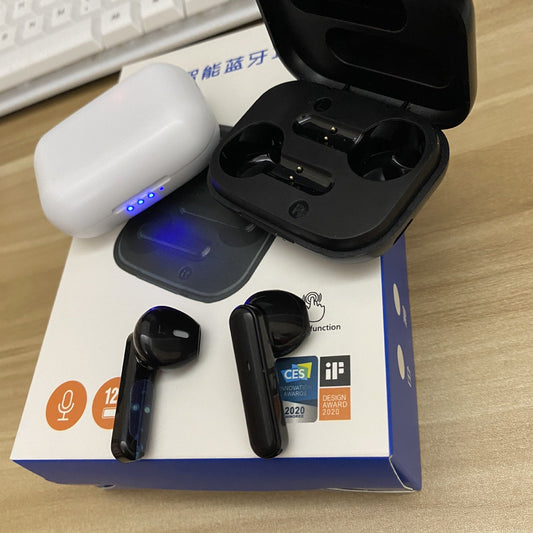 JMT-559434 Wireless Binaural In-Ear Sport Headset with Battery Display and Call Function