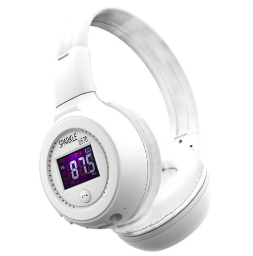 JMT-559946 Bluetooth Wireless Headset with Microphone and Memory Card Support - ZEALOT B570 Model