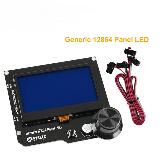 JMT-560266 12864 V1.1 LCD Screen for 3D Printer RAMPS Cheetah F6 Panel