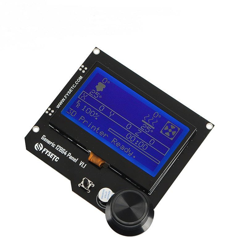 JMT-560266 12864 V1.1 LCD Screen for 3D Printer RAMPS Cheetah F6 Panel