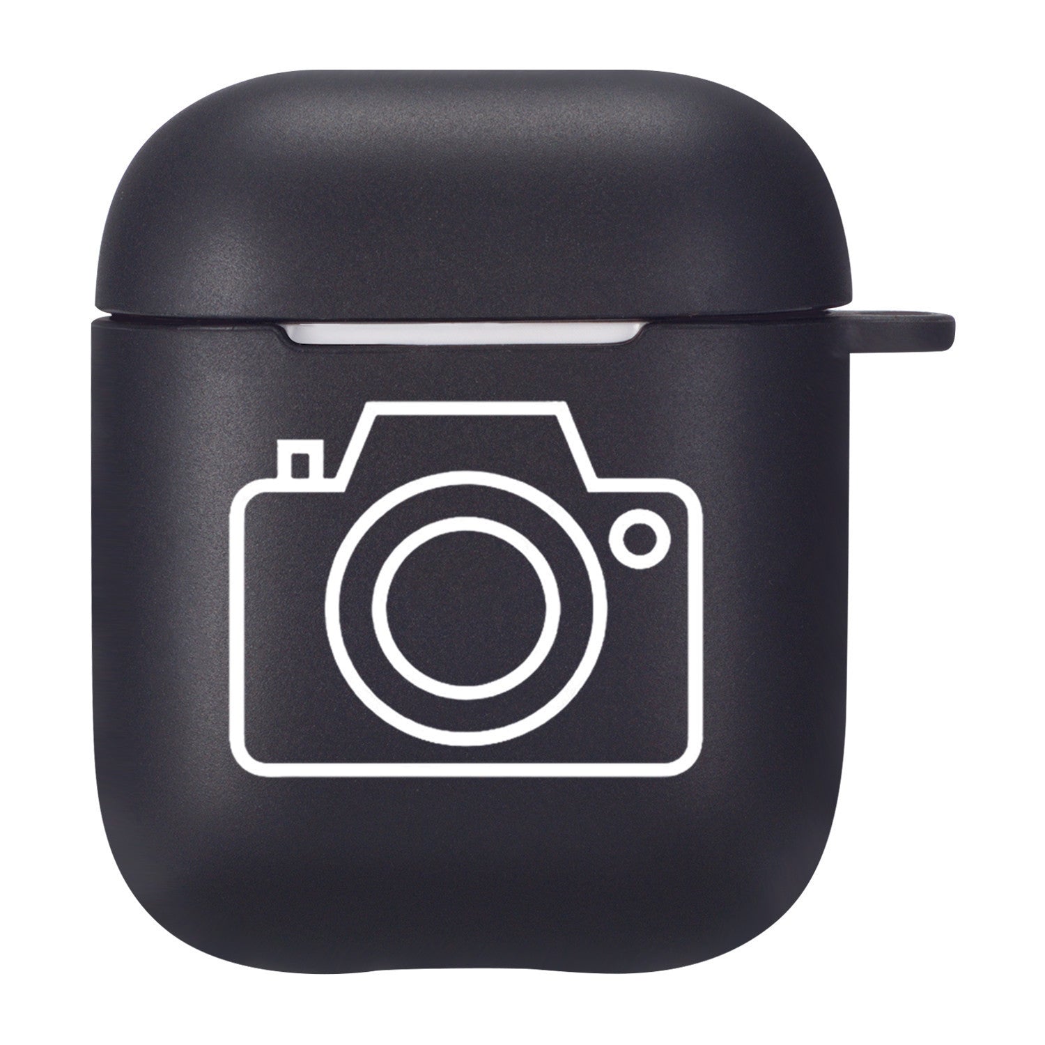 JMT-560266 TPU Silicone Flip Case Compatible with AirPods 2nd Generation - Stylish and Simple Design