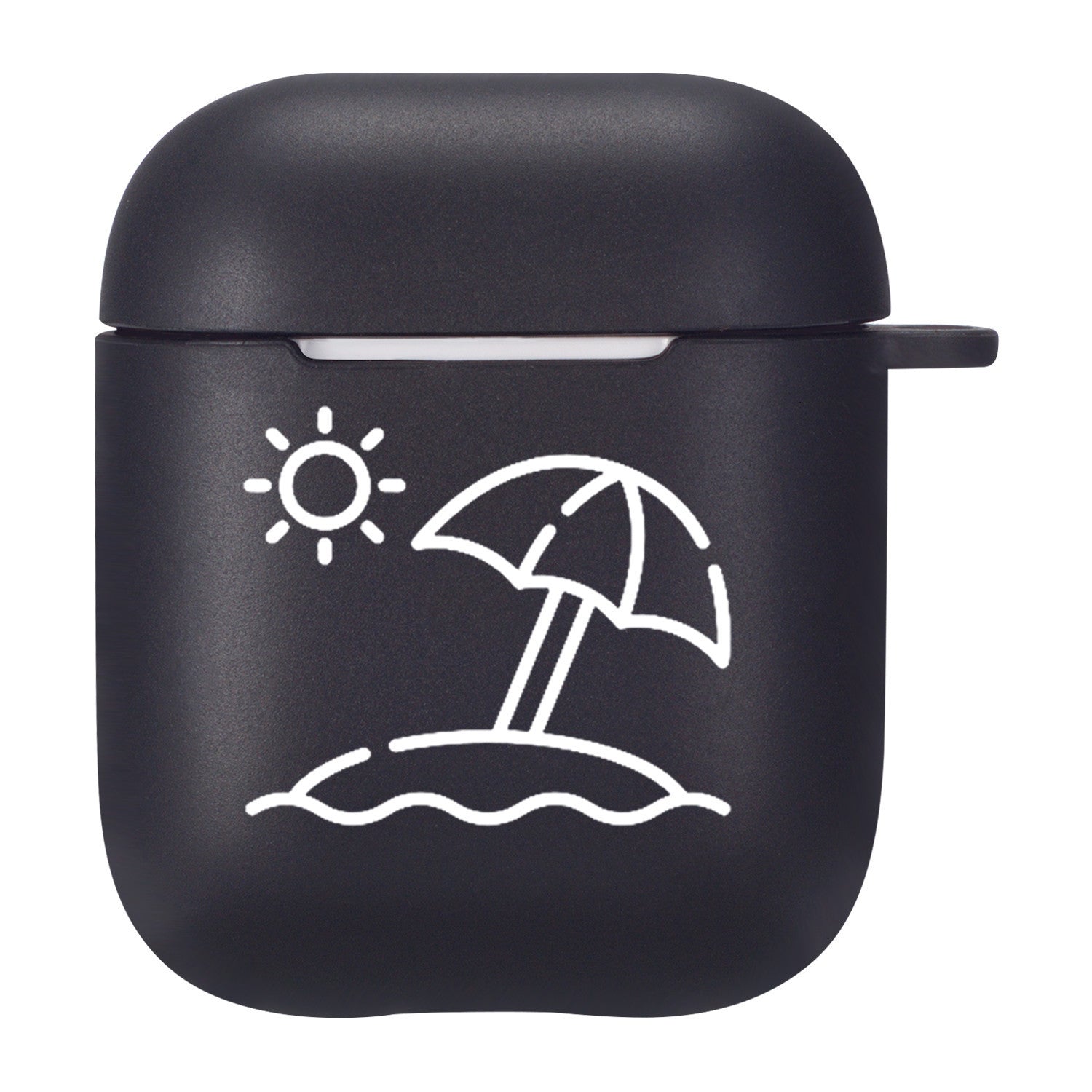 JMT-560266 TPU Silicone Flip Case Compatible with AirPods 2nd Generation - Stylish and Simple Design