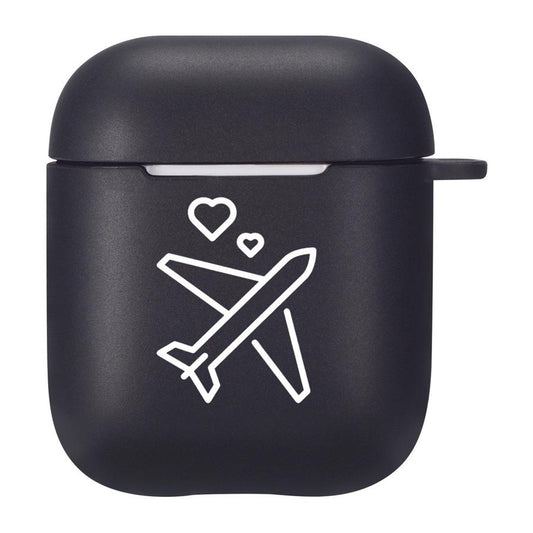 JMT-560266 TPU Silicone Flip Case Compatible with AirPods 2nd Generation - Stylish and Simple Design