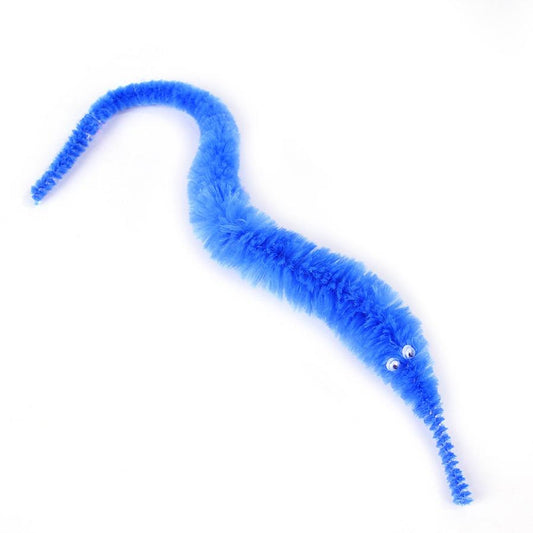 JMT-560586 Interactive Plush Cat Toy Set - 14-Piece Variety of Fun Stick Combinations for Playtime