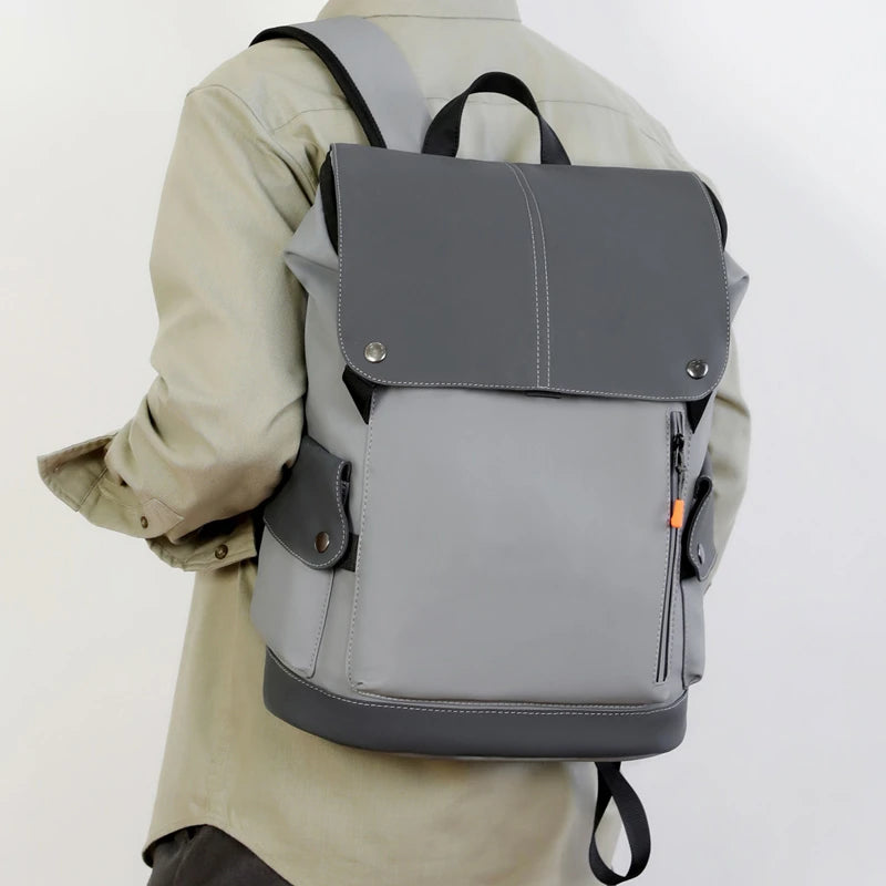 JMT-560778 Luxury Waterproof Laptop Backpack with Breathable Shoulder Straps and USB Charging Port