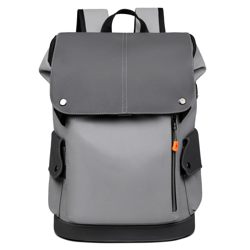 JMT-560778 Luxury Waterproof Laptop Backpack with Breathable Shoulder Straps and USB Charging Port