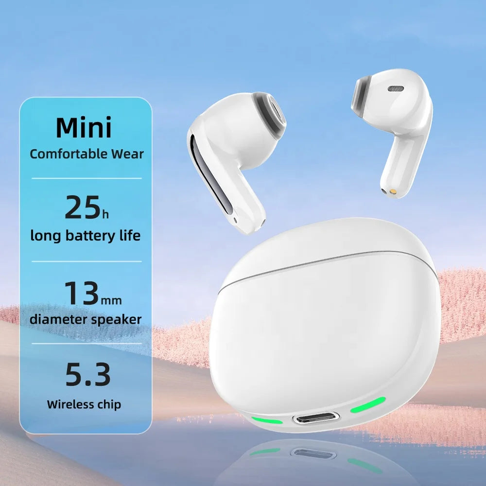 JMT-560778 True Wireless Bluetooth Earbuds with V5.4 Technology for Seamless Sound Experience