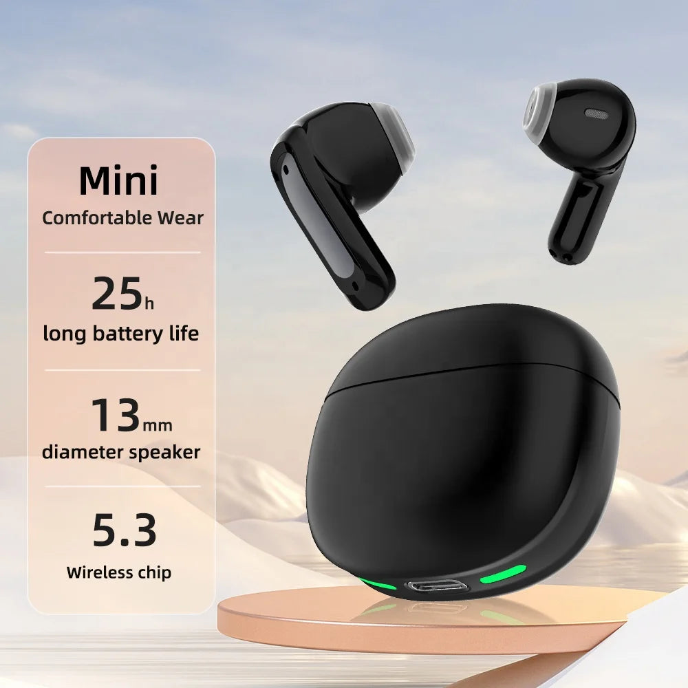 JMT-560778 True Wireless Bluetooth Earbuds with V5.4 Technology for Seamless Sound Experience