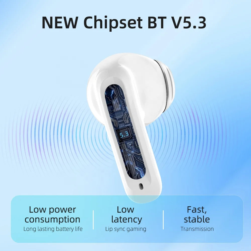 JMT-560778 True Wireless Bluetooth Earbuds with V5.4 Technology for Seamless Sound Experience