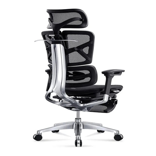 JMT-561354 Ergonomic Office Chair with Integrated Footrest for Enhanced Comfort and Support