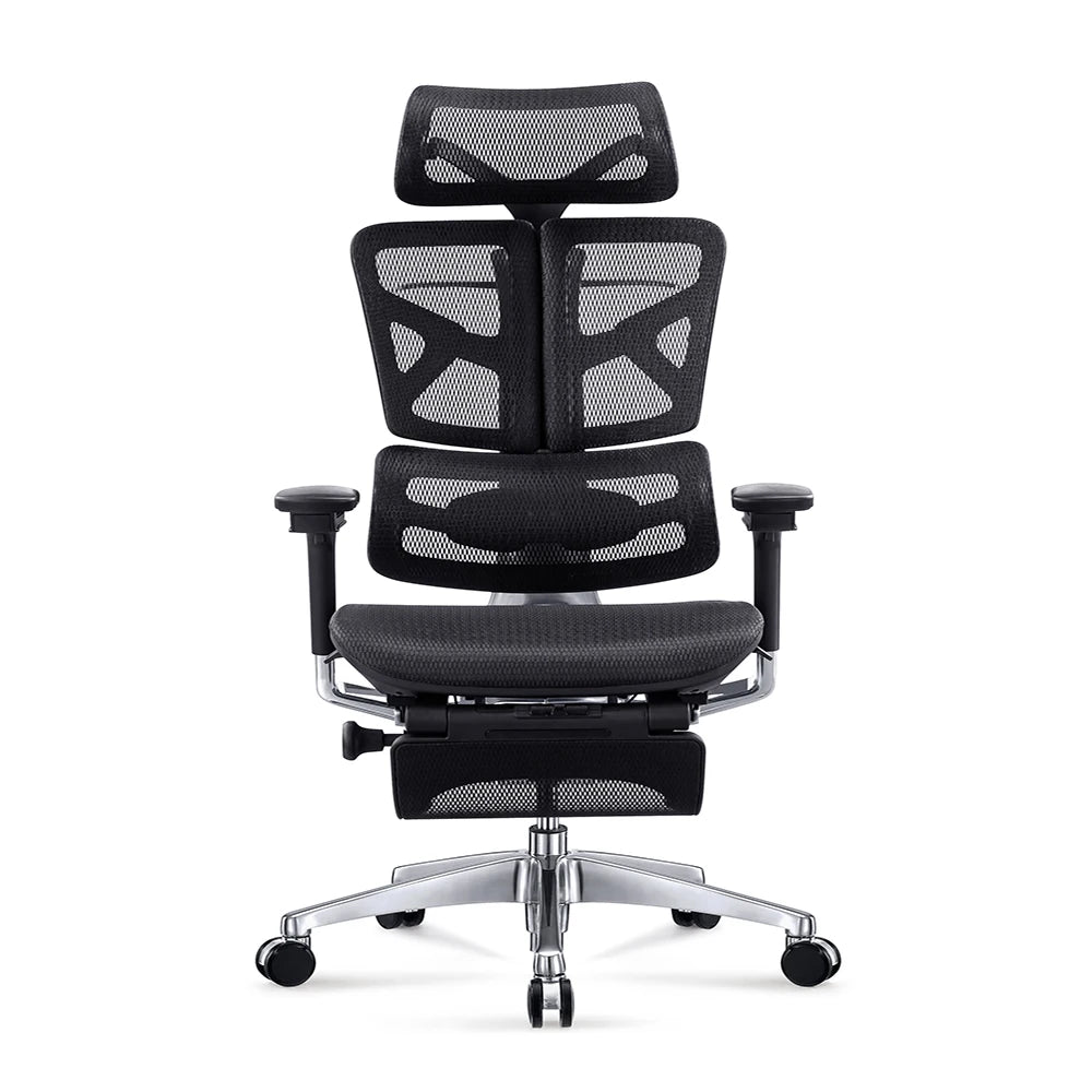 JMT-561354 Ergonomic Office Chair with Integrated Footrest for Enhanced Comfort and Support