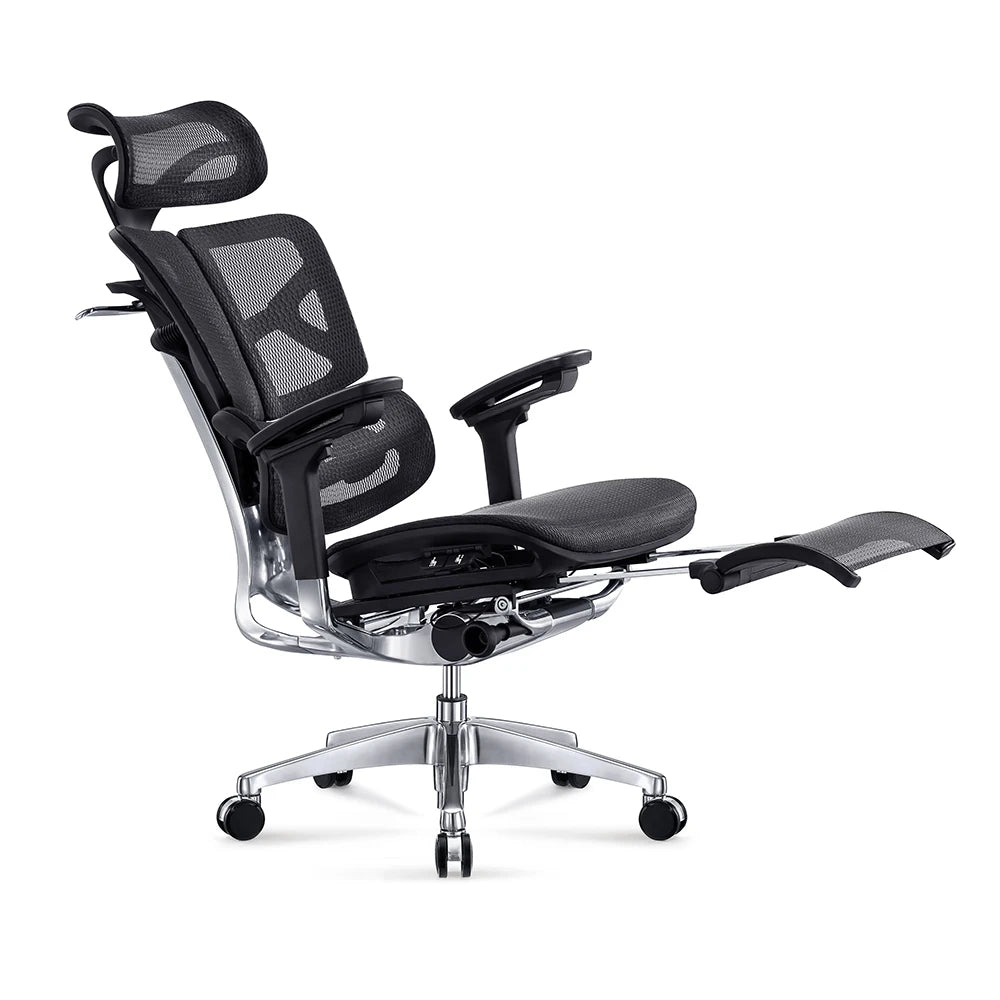 JMT-561354 Ergonomic Office Chair with Integrated Footrest for Enhanced Comfort and Support