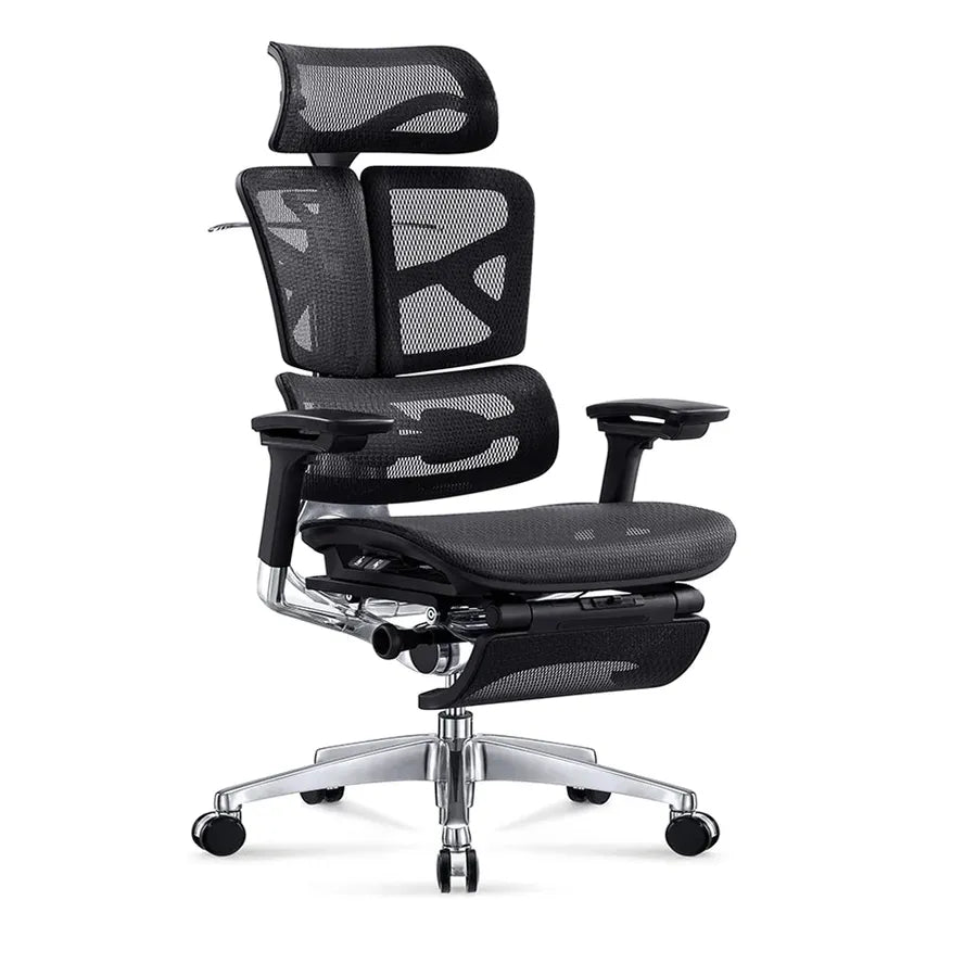 JMT-561354 Ergonomic Office Chair with Integrated Footrest for Enhanced Comfort and Support
