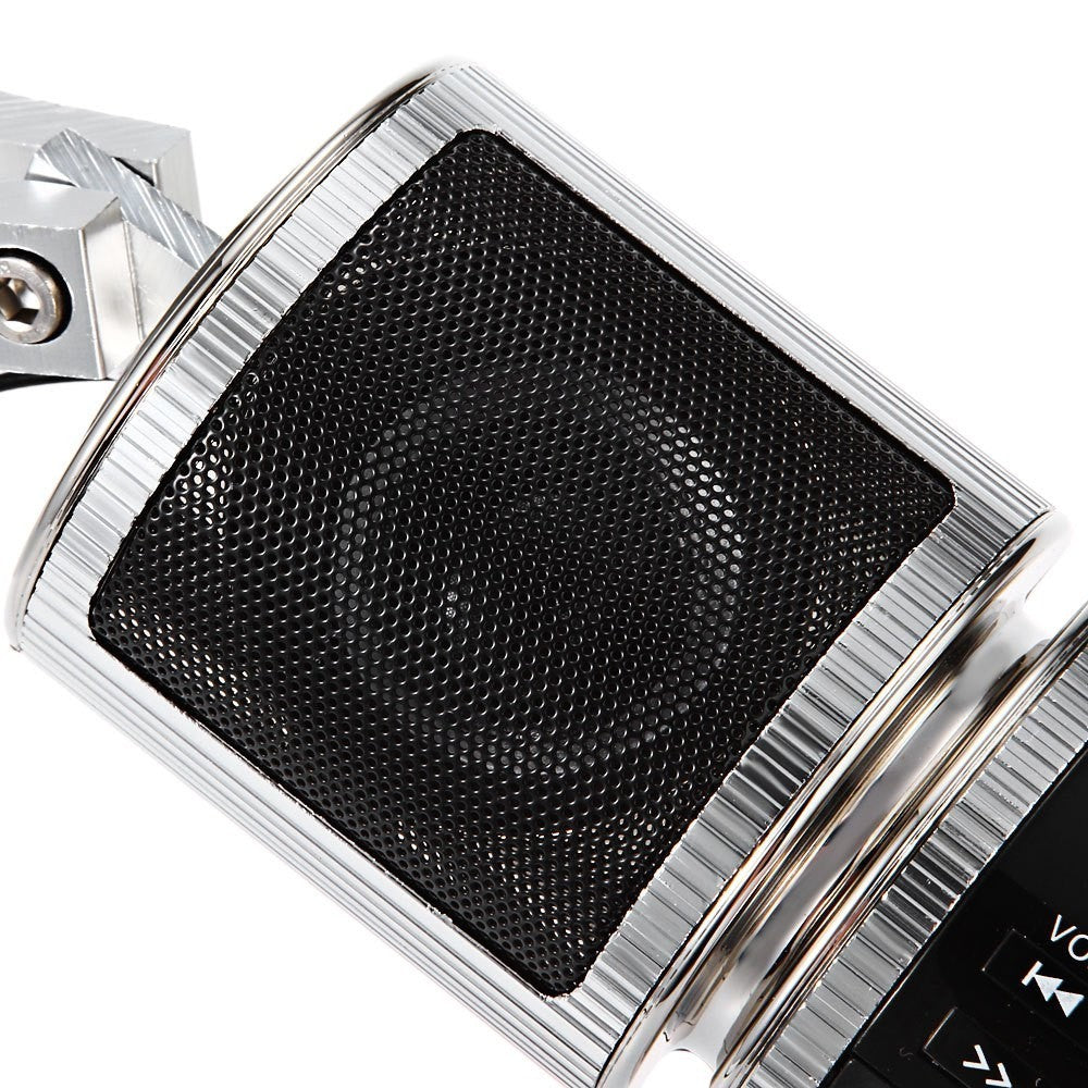 JMT-561418 Waterproof Bluetooth Motorcycle Speakers with FM Radio, USB and AUX Audio Player