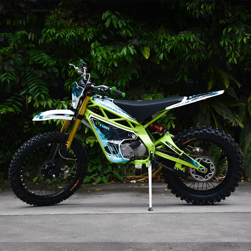 JMT-561674 3000W Electric Dirt Bike Adult E-Bike Electric Dirt Bike for Trail and Jumping , Top Speed 27.9 mph