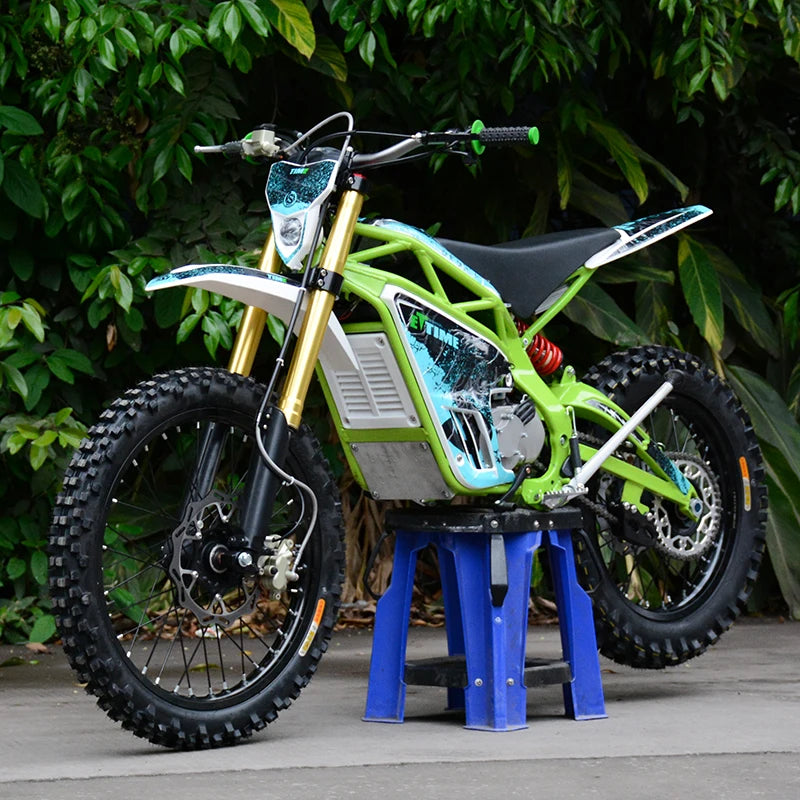 JMT-561674 3000W Electric Dirt Bike Adult E-Bike Electric Dirt Bike for Trail and Jumping , Top Speed 27.9 mph